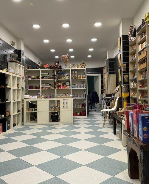 Interior de El Oraculo